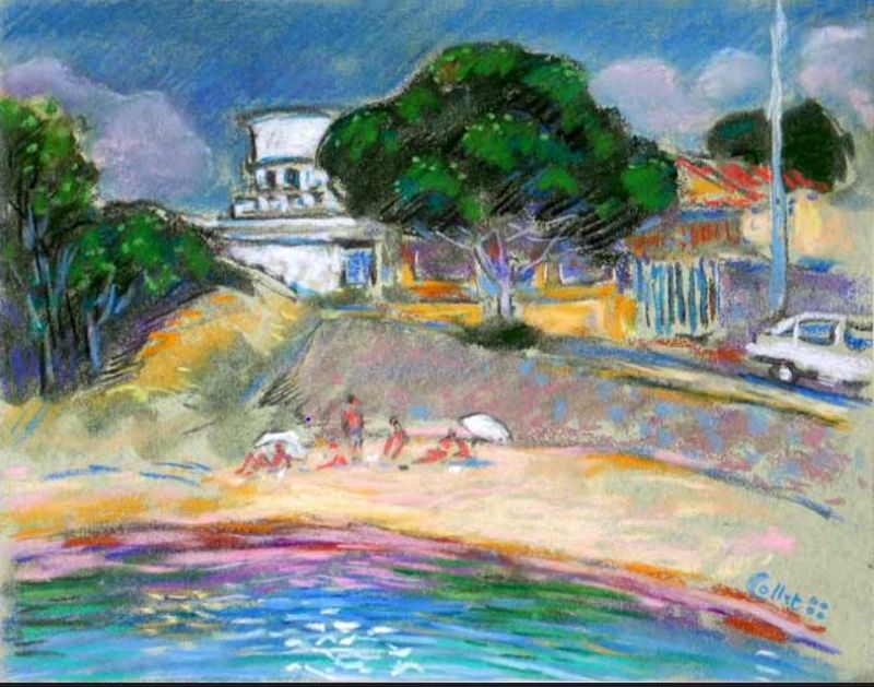 Porticcio, petite plage  par Bernard Marie Collet