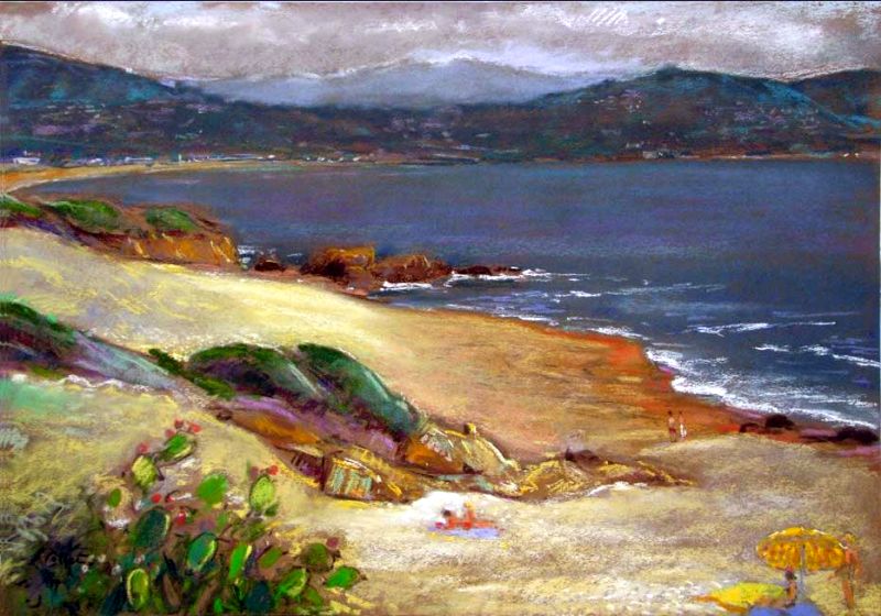 Porticcio , plage de Capitello par Bernard Marie Collet