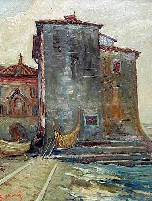 Il Porto Vecchio par  Eugenio Baroni