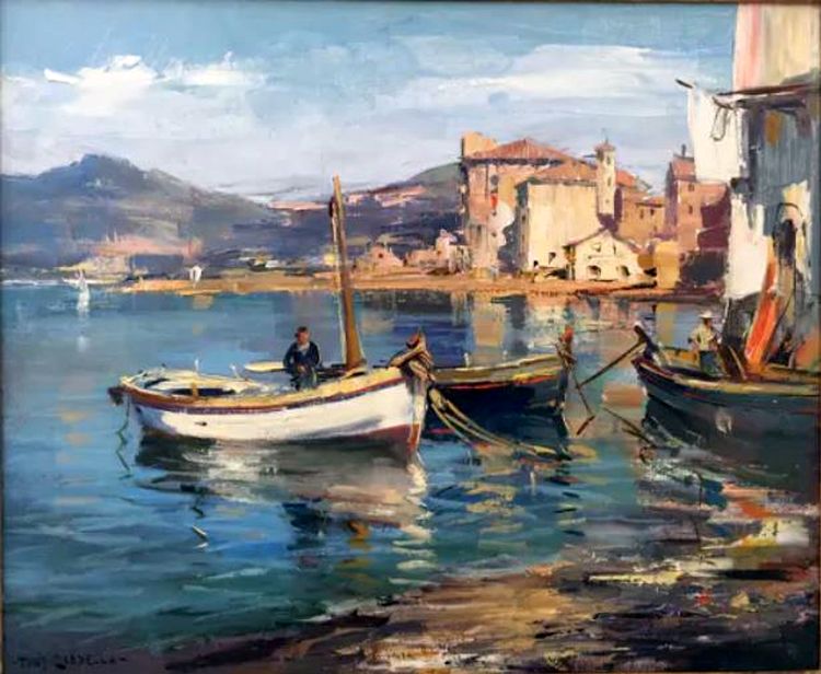 Port de Propriano par  Tony Cardella