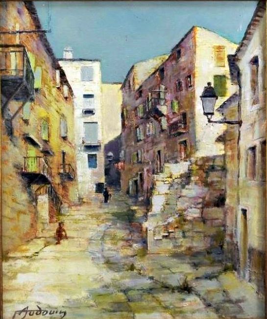 Rue de Sart&egrave;ne par  Francis Audouin