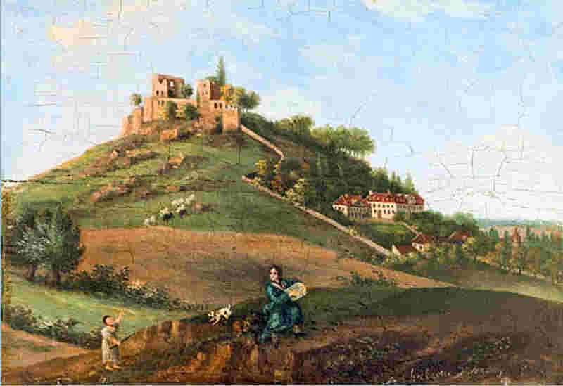 Ch&acirc;teau d'Arlay dans le Jura