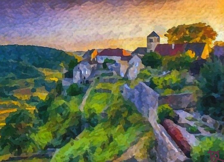 Chateau-Chalon  par Dan Kopel