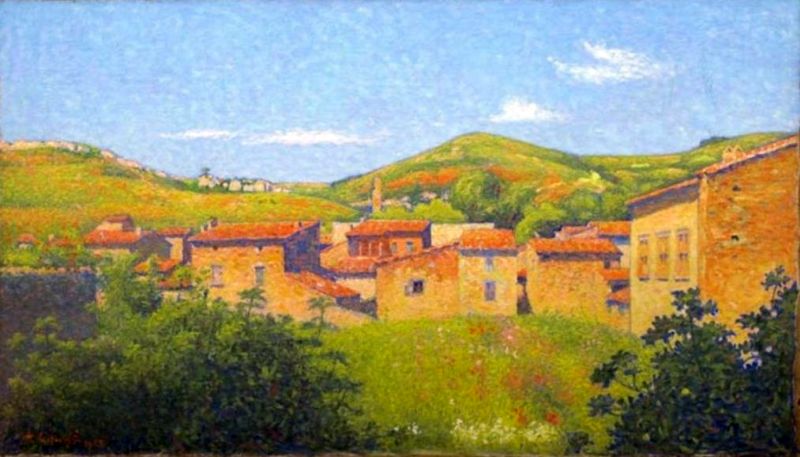 Alet-les-Bains par  Achille Laug&eacute;