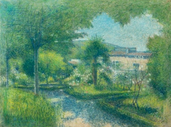 Jardin &eacute;v&ecirc;ch&eacute; Alet-les-Bains par  Achille Laug&eacute;
