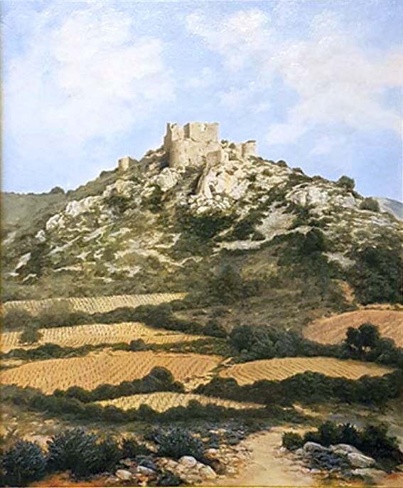 Chateau d'Aguilar par Herv&eacute; Olivier