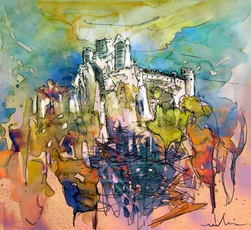 Chateau de Puilaurens par Miki de Goodaboom