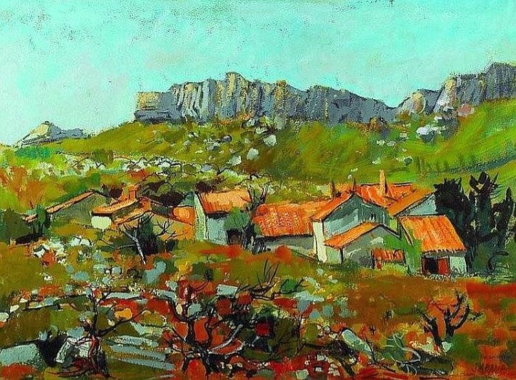 La Clape, pr&egrave;s de Narbonne par Jean Abadie