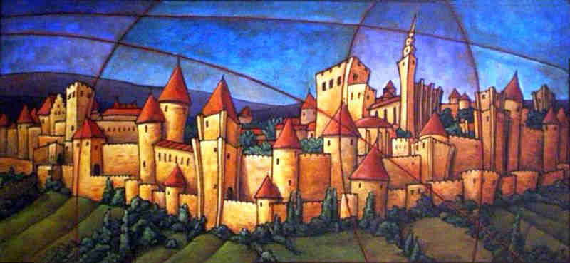 Carcassonne, la cit&eacute; par Vickie Brisson-B&eacute;langer