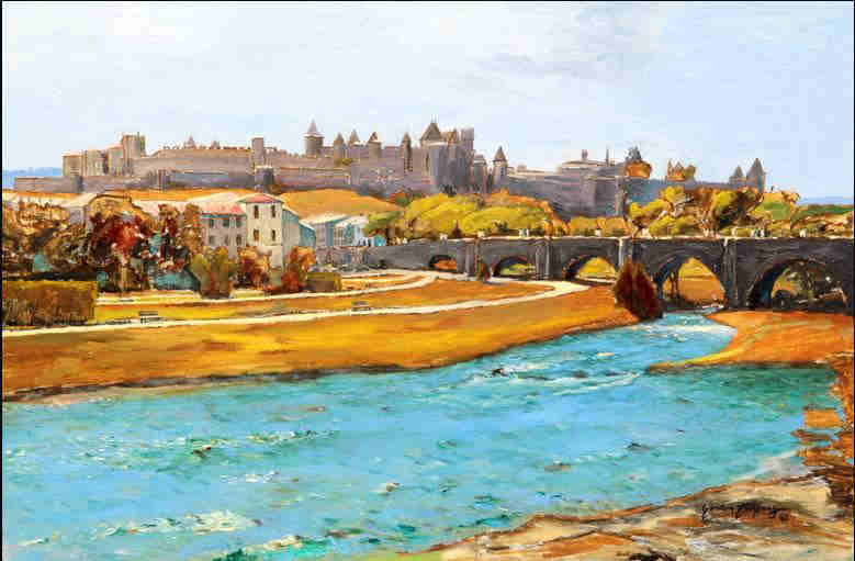 Carcassonne by Gordon frickers