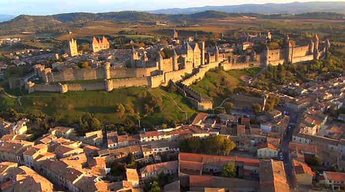 Vue de Carcassonne