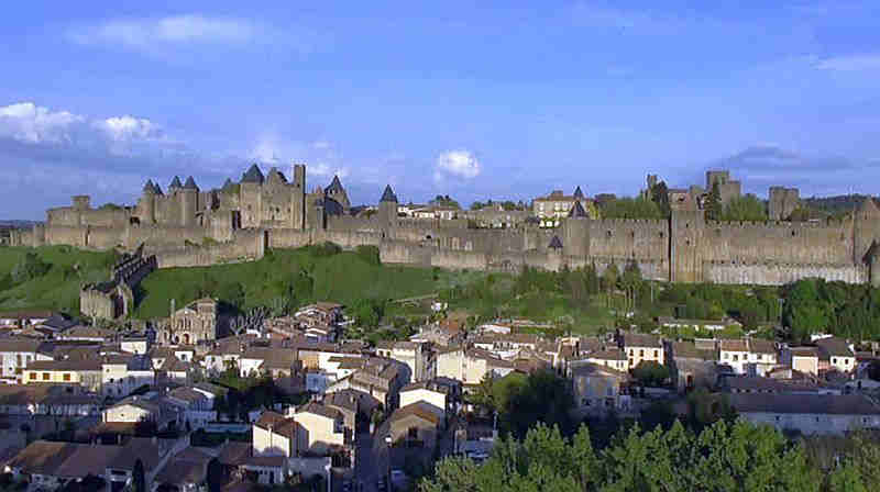 Vue de Carcassonne