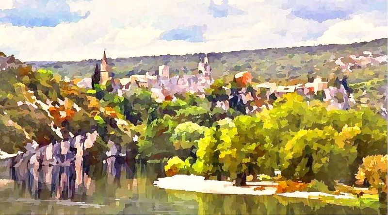 Aigu&egrave;ze et l'Ard&egrave;che par Dan Kopel