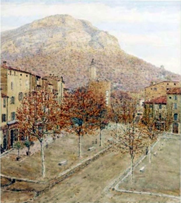 Anduze  by George Price Boyce