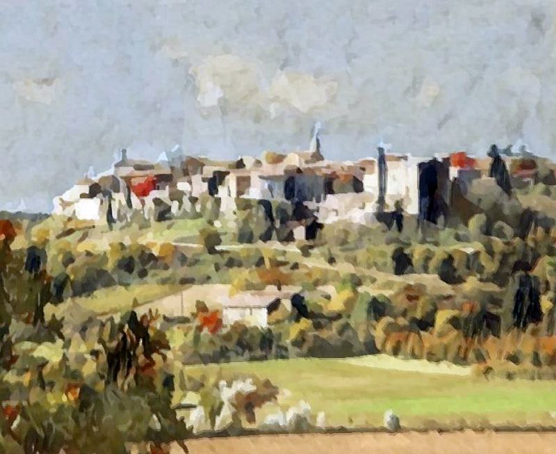 Vue de Barjac par Dan Kopel