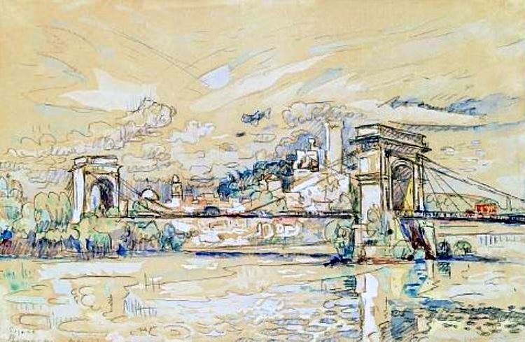 Beaucaire par Paul Signac