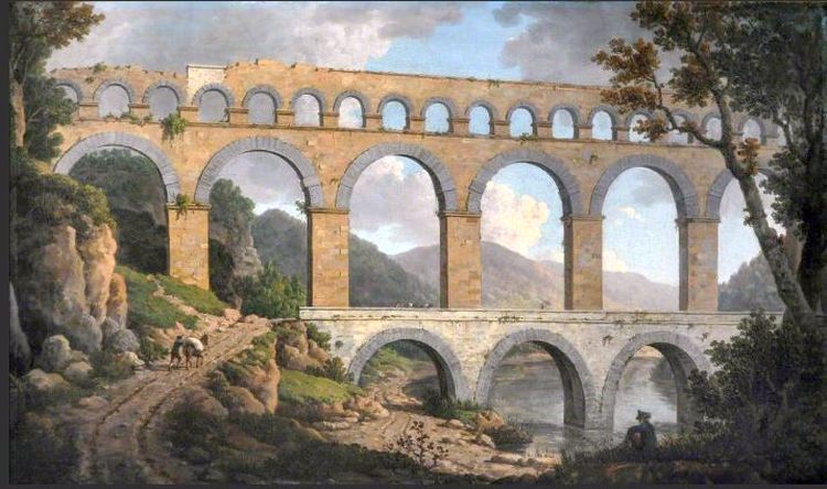 Pont du Gard par Hubert Robert