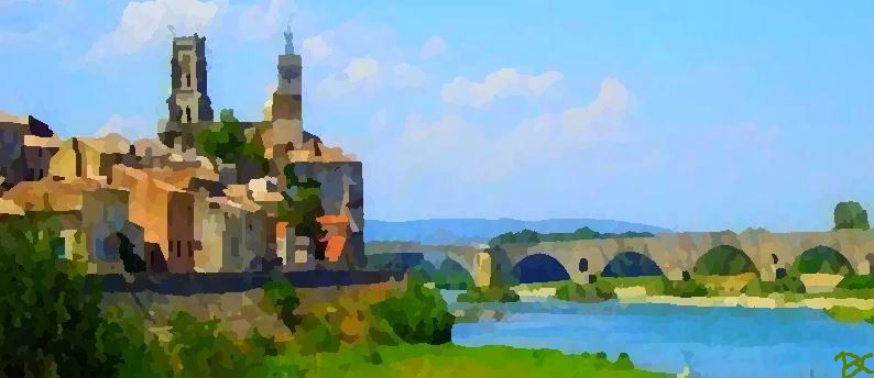 Pont Saint-Esprit par Dan Kopel