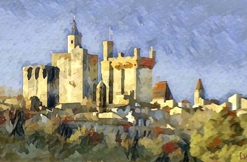 Chateau d'Uz&egrave;s par Laura Voolu