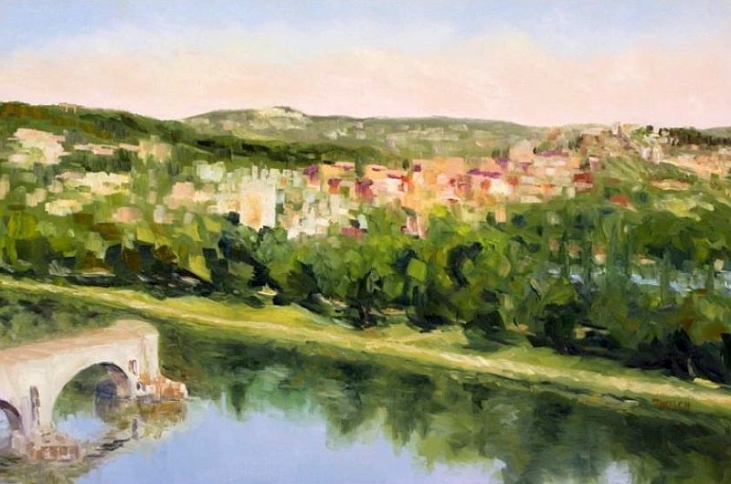 The  diamond on, the hillVilleneuve les Avignon by Terrill Welch
