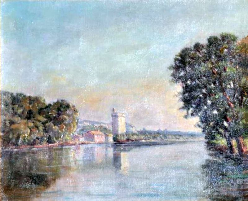 Tour Philippe le Bel &agrave; Villeneuve les Avignon par 