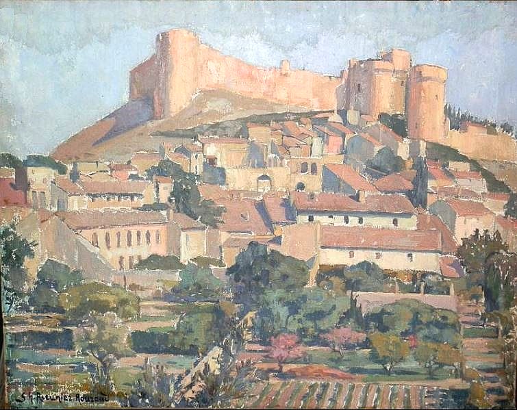Villeneuve les Avignon par  Gabrielle Rieuner Rouzaud