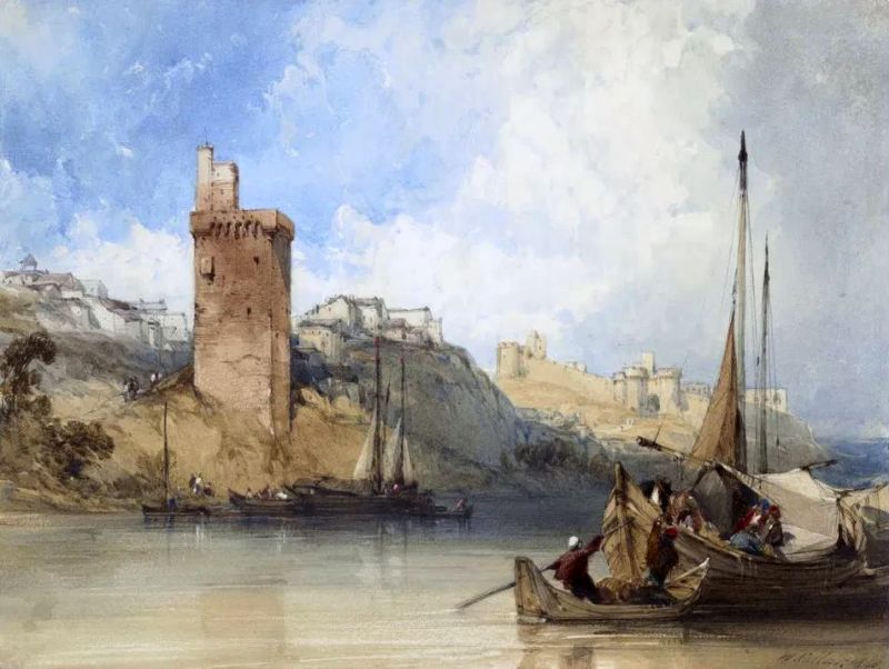 Villeneuve les Avignon by William Callow