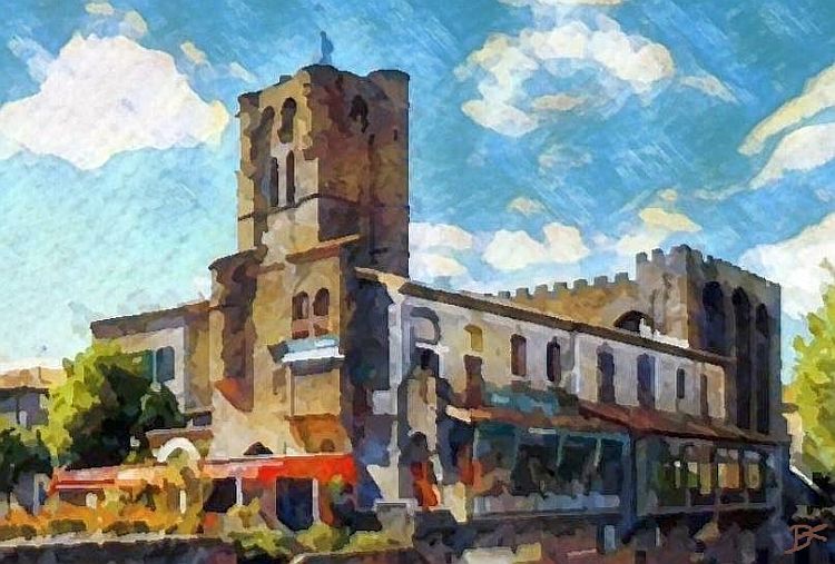 Cath&eacute;drale d'Agde par Dan Kopel