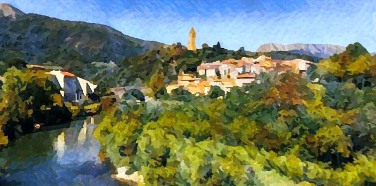 Olargues par  DAn Kopel