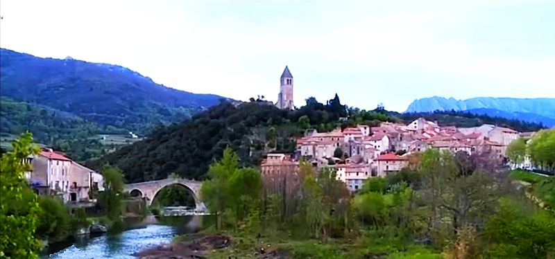 Vue d'Olargues