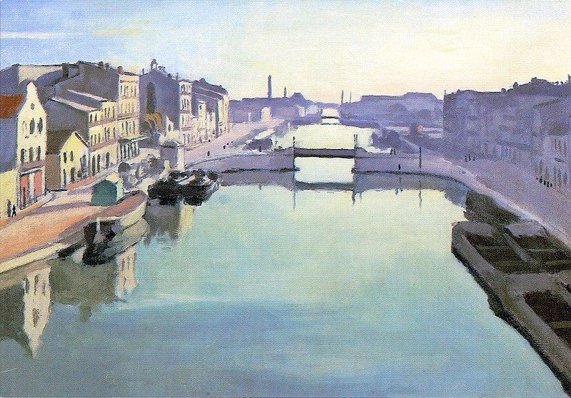 Canal de Beaucaire &agrave; S&egrave;te par Albert Marquet