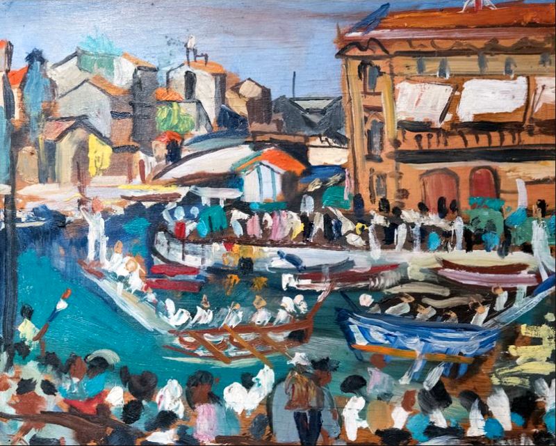 Joutes &agrave; S&egrave;te par Fran&ccedil;ois Desnoyer