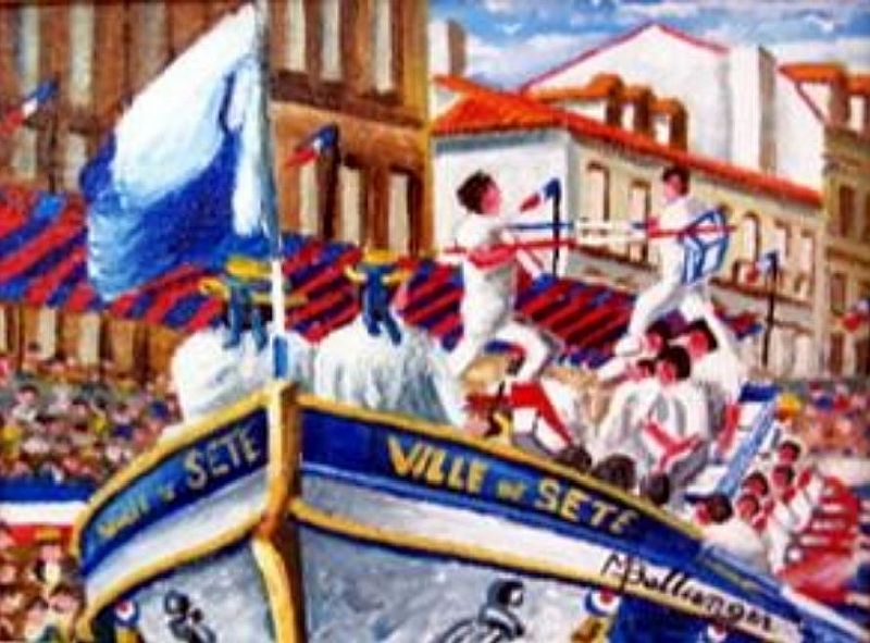 Joutes &agrave; S&egrave;te par Michel Ballanger