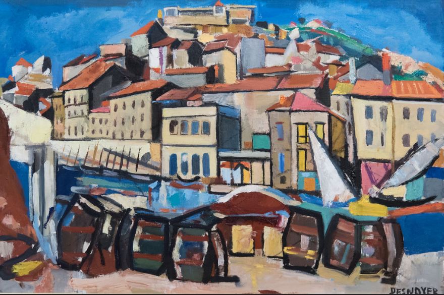 Port de S&egrave;te par Fran&ccedil;ois Desnoyer