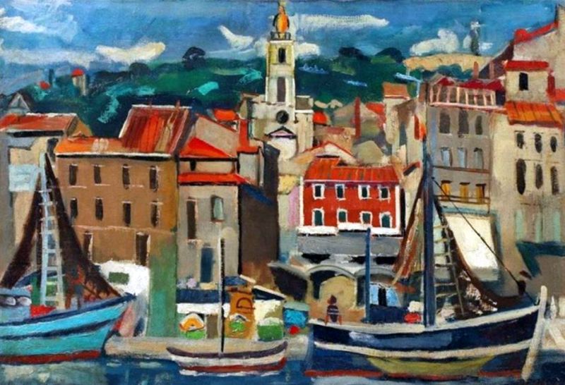 Port de S&egrave;te par Fran&ccedil;ois Desnoyer