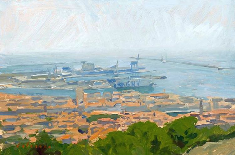 Le port de S&egrave;te par Marc Dalessio