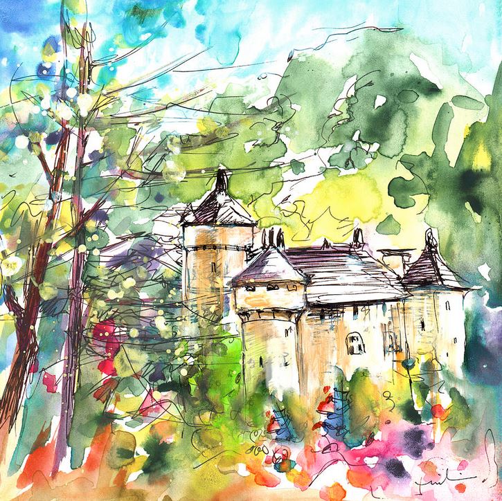 Chateau de la Caze par Miki de Goodaboom