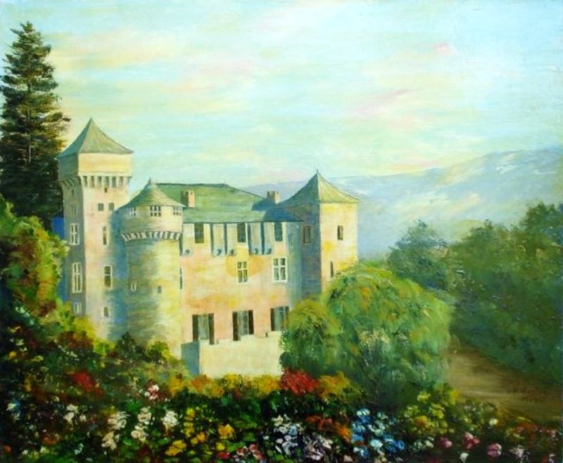 Chateau de la Caze par H&eacute;lene Gastin Mozol