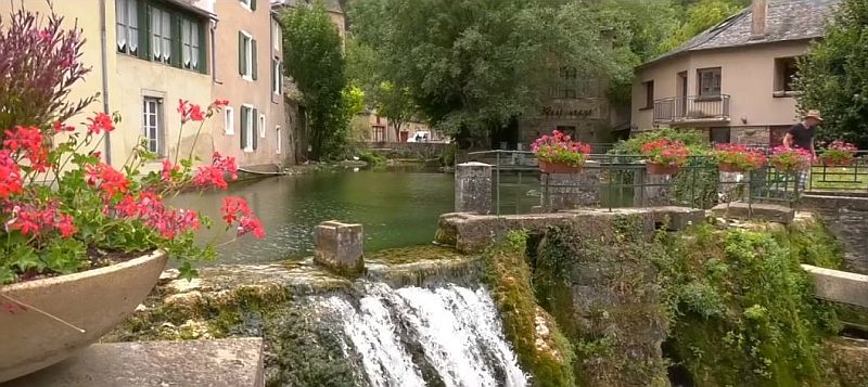 Le vibron, source du p&ecirc;cher &agrave; Florac