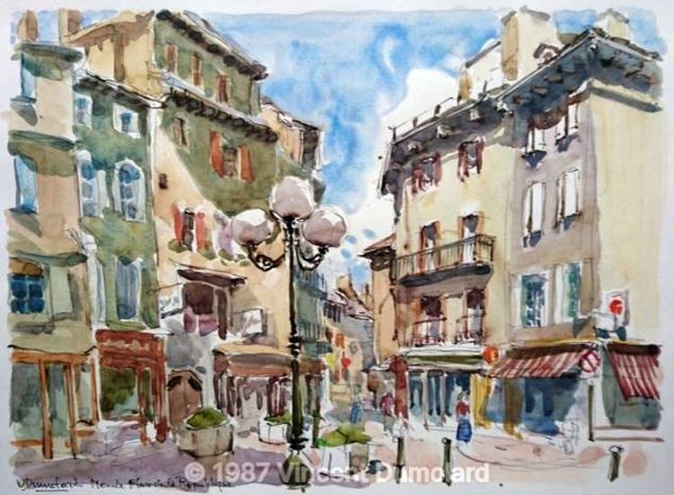 mende, pace de la R&eacute;publique par Vincent Dumolard