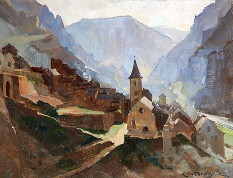 Gorges du Tarn &agrave; Sainte-Enimie par  Camille Barth&eacute;l&eacute;my