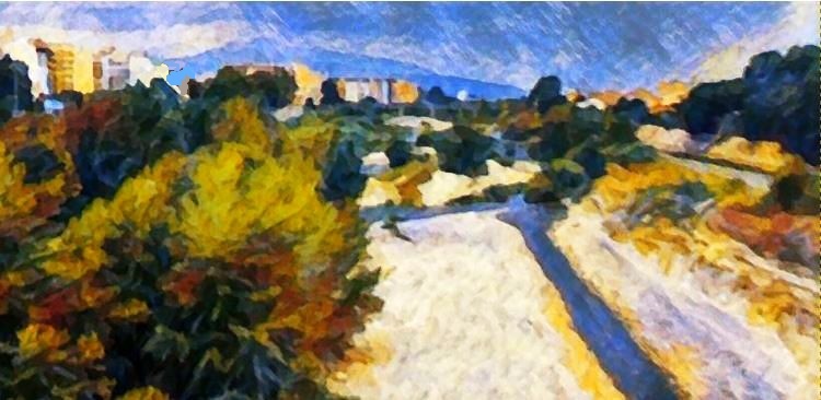 Berges du T&ecirc;t &agrave; Perpignan par  Dan Kopel