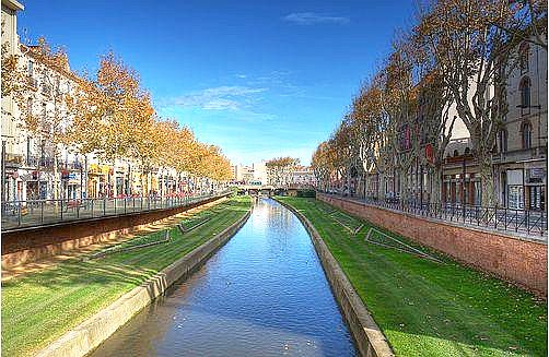 Canal royal &agrave; Perpignan