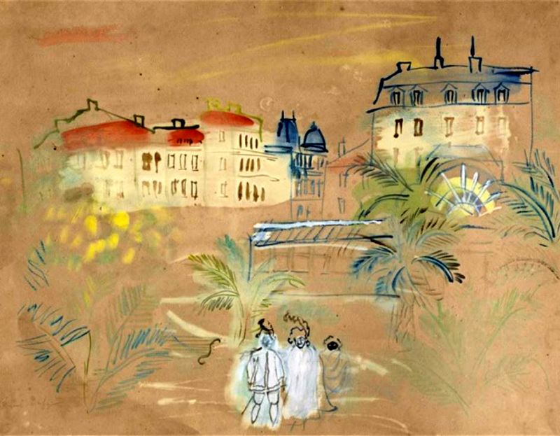 Le carnaval &agrave; Perpignan par Raoul Dufy