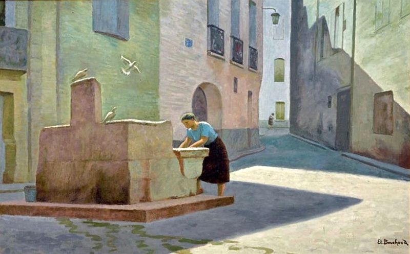 La fontaine, Perpignan par  Etienne Bouchaud