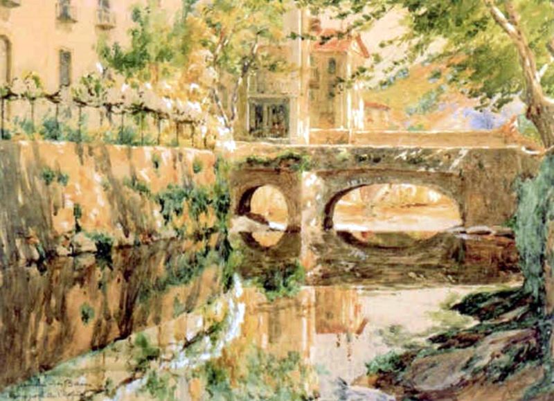 Amélie les Bains par Emile Vernon
