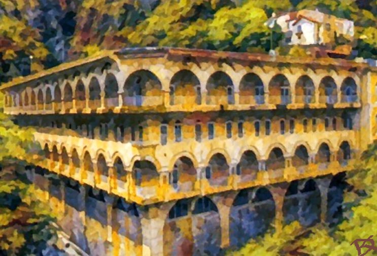 Thermes d'Am&eacute;lie les Bains par Dan Kopek