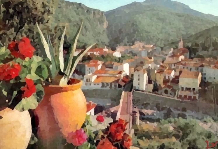 Vue d'Am&eacute;lie les Bains par Laura Voolu
