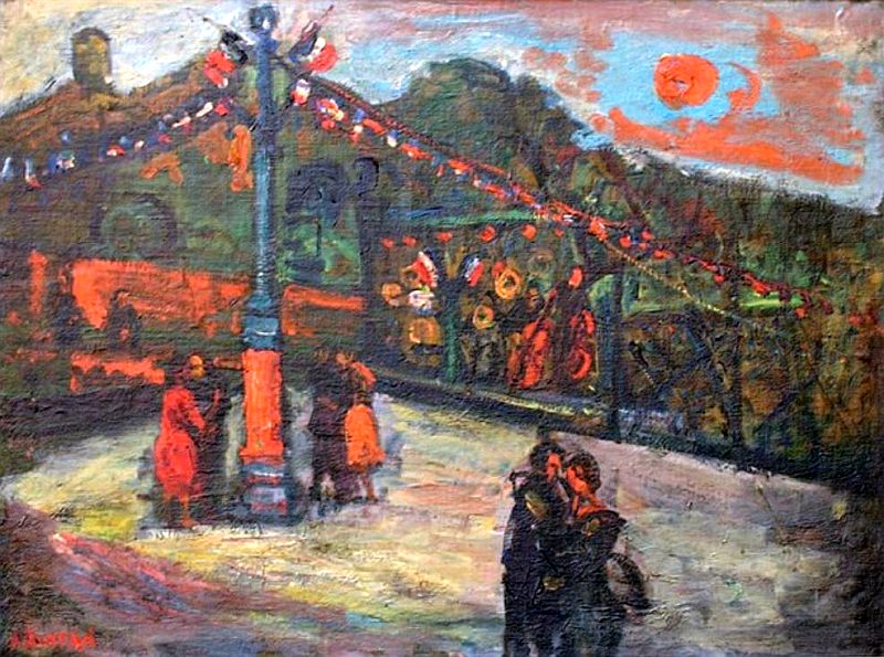 Bal du 14 juillet &agrave;  C&eacute;ret par Arbit Blatas