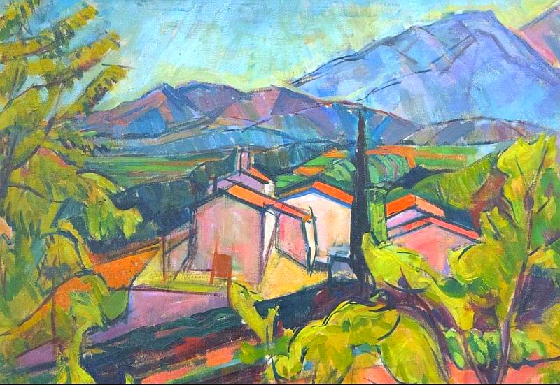 Couvent des capucins &agrave; C&eacute;ret par Andr&eacute; Masson